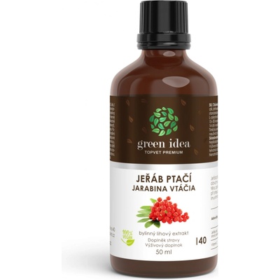 Green idea Jarabina vtáčia kvapky 50 ml