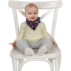 Sevibaby Бебешки лигавник - бандан шал 2 в 1 Цвят ЧЕРНО С РОЗОВО (360-8)
