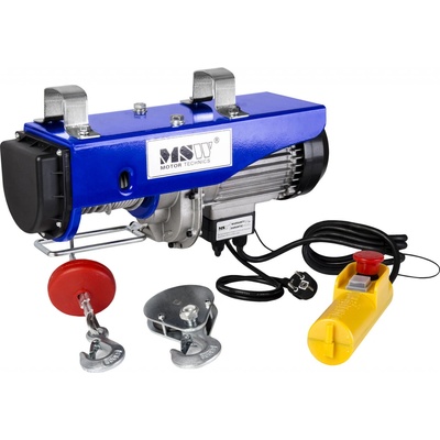 MSW Lanový kladkostroj - 1300 W - 800 kg - 12 m PROLIFTOR 800