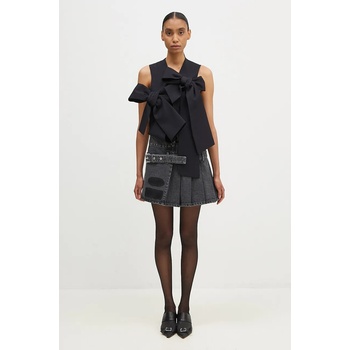 Ambush Дънкова пола AMBUSH Denim Pleats Skirt (BWYF002F24DEN0011100)