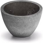 Bathco 00374 - Вградена мивка за плот MIRAGE Ø 40 см, цвят камък/сив (BO0020)