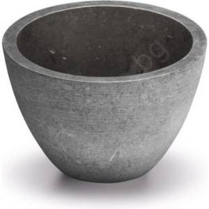 Bathco 00374 - Вградена мивка за плот MIRAGE Ø 40 см, цвят камък/сив (BO0020)