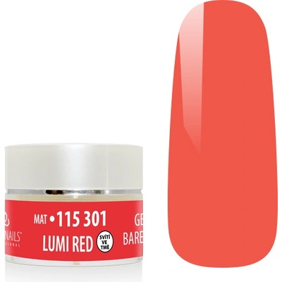 Expa nails expanails uv led gel barevný lumi red 5 g