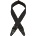 Fender Wrangler® Riveted Denim Strap Black
