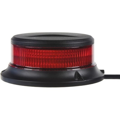 Stualarm LED maják, 12-24V, 18x1W červený, pevná montáž – Hledejceny.cz