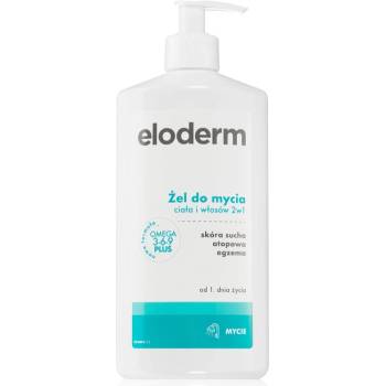 Eloderm Body & Hair Shower Gel миещ гел за тяло и коса за деца от раждането им 400 бр