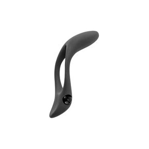 LOLA GAMES Вибриращ еректилен пръстен Pure Passion Stardust Black (P22607)