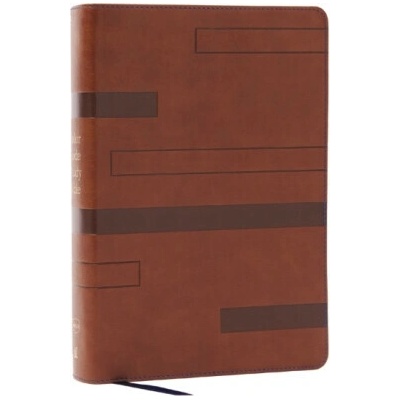 Color Code Study Bible, Revealing God's Truth Color by Color (NKJV, Brown Leathersoft, Red Letter) - Thomas Nelson