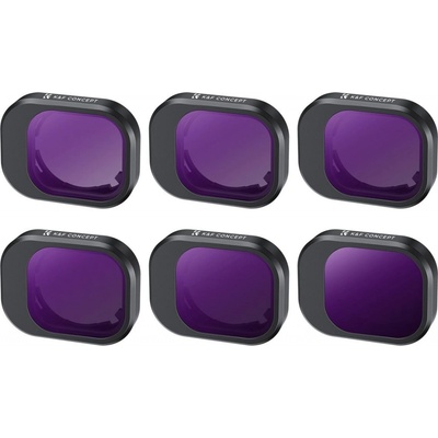 K&F Concept K&F DJI Mini 4 Pro 6pcs Filter Kit,ND4+ND8+ND16+ND32+ND64+ND1000