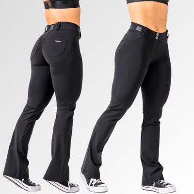 Nebbia Flared Bubble Butt legíny 2.0 POWER LIFT černé