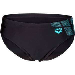 arena Мъжки бански слипове Arena Kikko Swim Briefs - Black / Water - размер 5 (DE) (050-2238-0113)