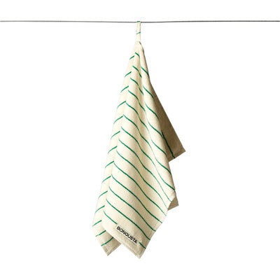 Bongusta Плажна кърпа Bongusta Naram Hand Towels Towel - Pure White / Grass - размер 50 x 80 cm (581-0260-0711)