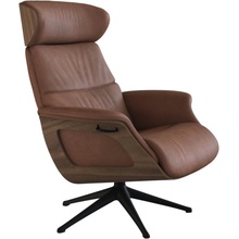 Flexlux Clement Medium hnědé kožené