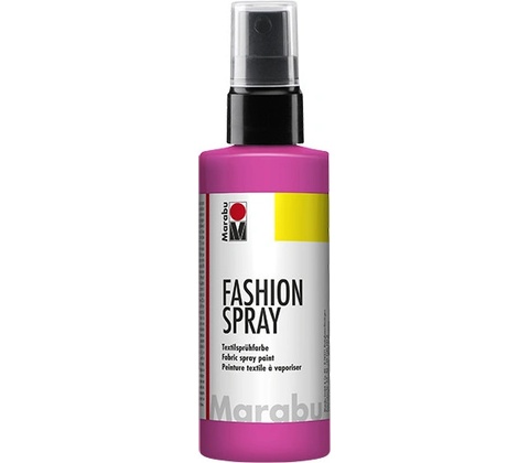 Barva na textil ve spreji Marabu Fashion-Spray 100 ml růžová 033