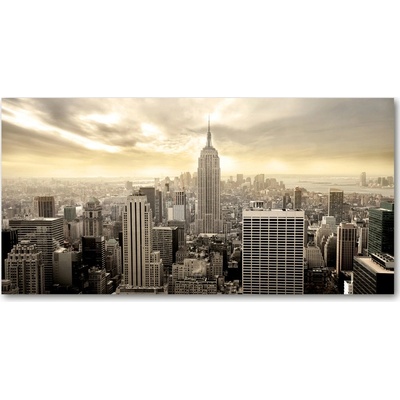 Foto obraz sklo tvrzené Manhattan New York 100x50 cm