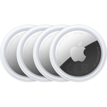 Apple AirTag (2nd Generation) Pack of 4: Tracker for keychain, wallet and more: tracking device with sound, easy one-click setup via iPhone or iPad, key finder, precise search - MFEA4ZM/A