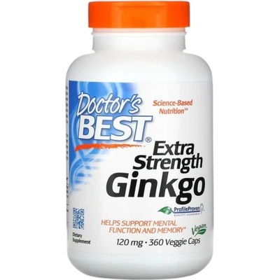 Doctor's Best BEST Extra Strength Ginkgo 120 mg [360 капсули]