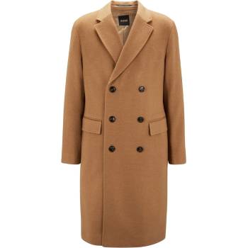 Boss Men's Henk Tailored Formal Coat - Med Beige