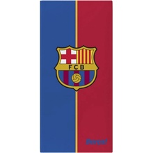 CurePink osuška FC Barcelona: Znak - Barca! 70 x 140 cm