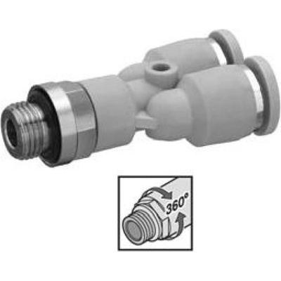 Emerson Aventics Y-šroubení QR1-S-RAY G1/8x4 2122404180