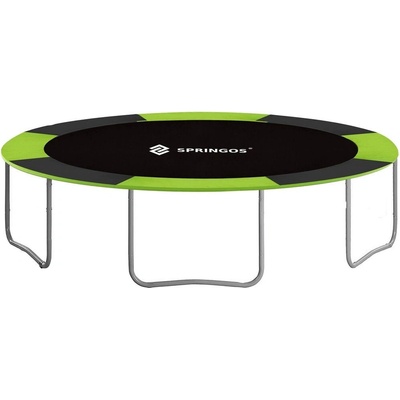 SPRINGOS Kryt pružin na trampolínu 244 cm zeleno-černý