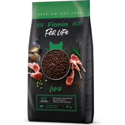Dibaq Fitmin For Life Adult Lamb храна за котки 8 kg