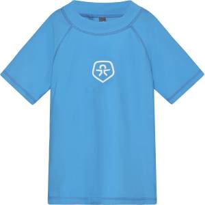 Color Kids Детска плажна тениска от ликра Color Kids Kid's T-Shirt Solid Lycra - Azure Blue - размер 92 (EU) (750-2570-0111)