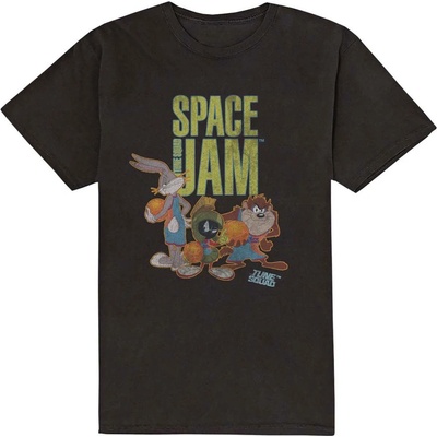 Space Jam tričko Tune Squad čierne