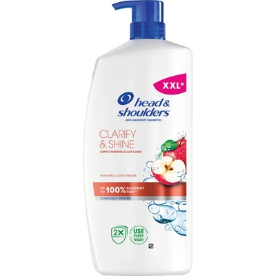 HEAD & SHOULDERS Clarify & Shine Šampón proti lupinám s pumpičkou 800 ml