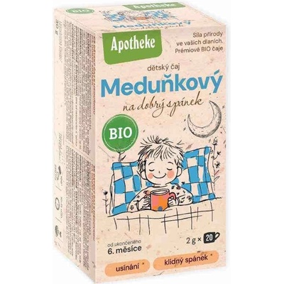 Apotheke BIO Dětský Meduňkový čaj 20 x 2 g