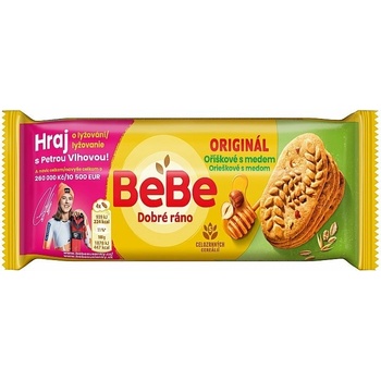 Opavia BeBe Dobré Ráno sušienky orieškové s medom 50 g