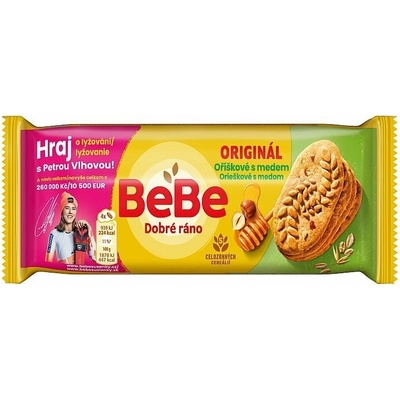 Opavia BeBe Dobré Ráno sušienky orieškové s medom 50 g