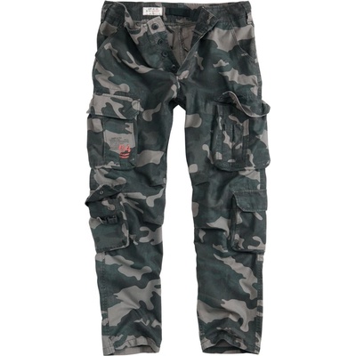 Kalhoty Surplus Airborne Slimmy black camo