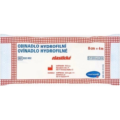 Ovínadlo hydrofilné elastické sterilné 8 cm x 4 m 1 ks 1 kus