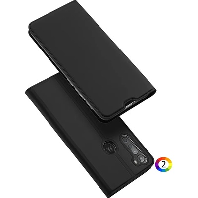 Motorola Moto One Fusion Plus DUX DUCIS Кожен Калъф и Протектор