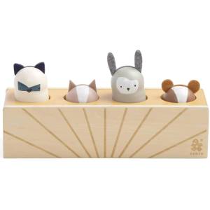 Sebra Дървена играчка Sebra - Pop Up (301730055)