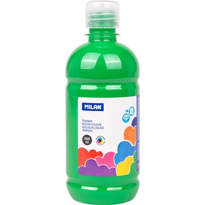 Farba temperová MILAN 500ml bledo zelená