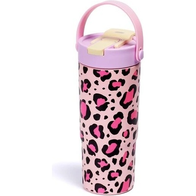 Pluseight termoláhev s brčkem 660 ml 22 oz s nepropustným víčkem 2 v 1