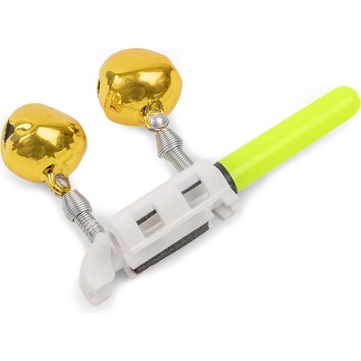 Zebco Světlo Na Špičku Prutu s Dvojitou Rolničkou Trophy Battery Bell Light Green 1,5-4 mm