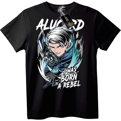 NOONEBRAND Тениска Alucard Rebel - 5XL, White