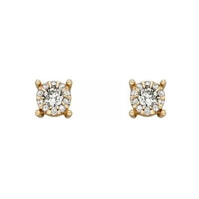 Elements gold zlaté náušnice GE2289