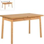 TopMebel Разтегателна маса Jemmy TopMebel от меламин в цвят атлантически бор 120/153x75x77cm
