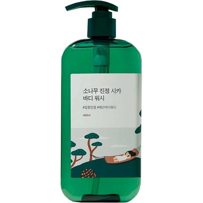 Round Lab Pine Cica Calming Body Wash Čistící sprchový gel 400 ml