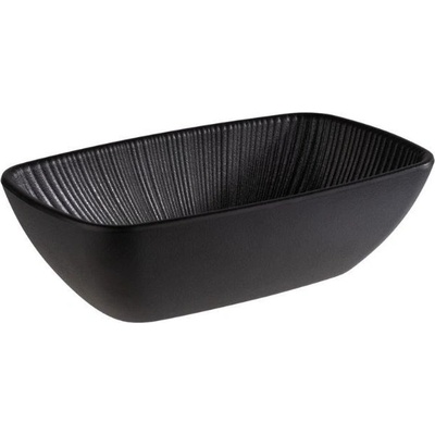 APS Melaminová miska Nero černá 17,6 x 10,8 cm