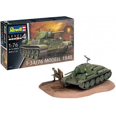 REVELL Plastic ModelKit tank 03294 T-34/76 Modell 1940 CF_18-03294 1:76