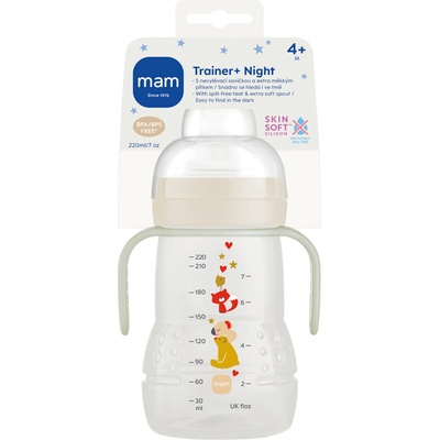 mam hrnek Trainer Night bílá 220 ml