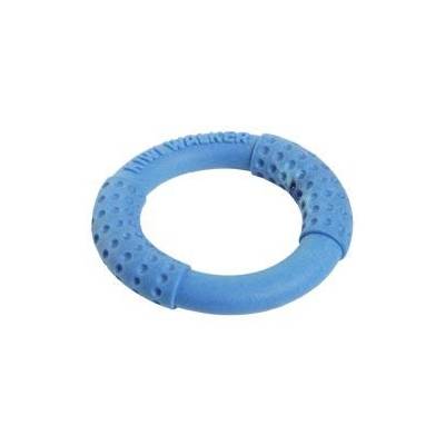 Hračka pes RING MINI plov.a létající z TPR modr.Kiwi 13cm modrá