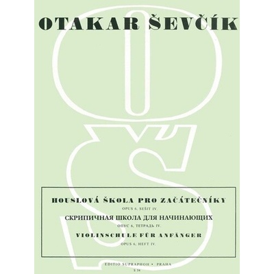 Houslová škola pro začátečníky Otakar Ševčík – Hledejceny.cz