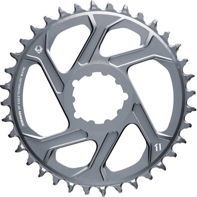 Prevodník SRAM X-Sync 2 Direct Mount 6mm Offset 12s Polar Grey - 34 zubov