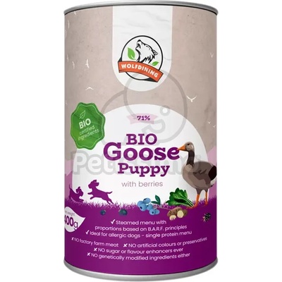 Farkaskonyha Goose Puppy 400 g